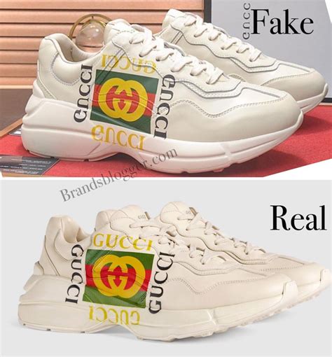 gucci rhyton mouth real vs fake|how to spot gucci rhyton.